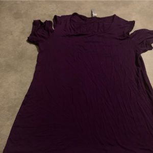 Plum shirt